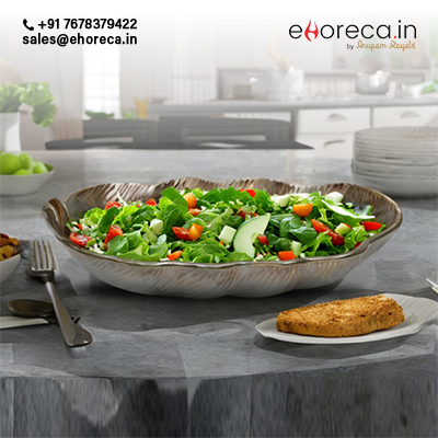 CERAMIC SALAD SERVING PLATTER