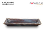 RECTANGULAR STONEWARE PLATTER - Image 6