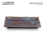 RECTANGULAR STONEWARE PLATTER - Image 3