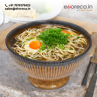 CERAMIC DEEP SERVING BOWL