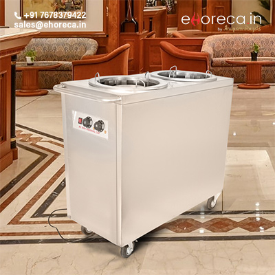 ELECTRIC PLATE WARMER TROLLEY