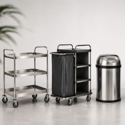 TROLLEY & BINS