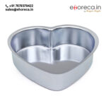 Aluminium Heart Shape Cake Mould Set - Image 3