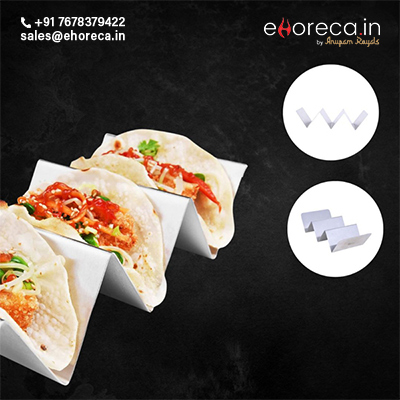 STAINLESS STEEL TACO HOLDER
