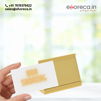ALUMINIUM CARD HOLDER