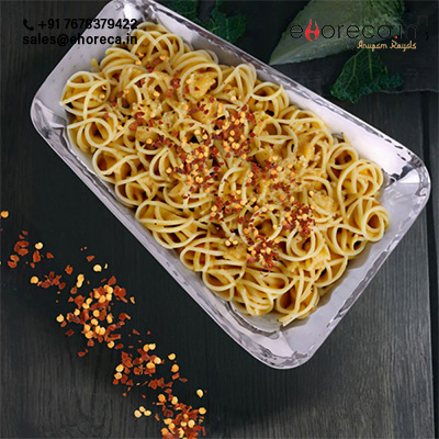 AN-KW-NR-2155 RECTANGULAR ABSTRACT SERVING PLATTER