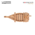 WOODEN SUSHI SERVING BOAT - Image 3