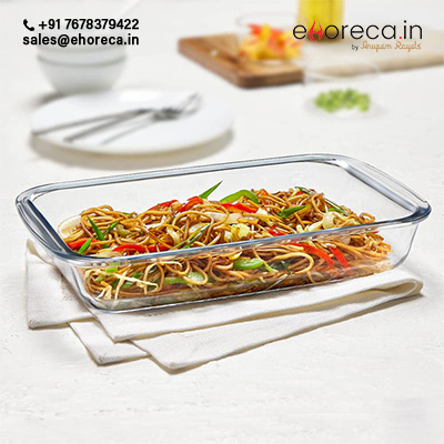BOROSIL RECTANGULAR DISH