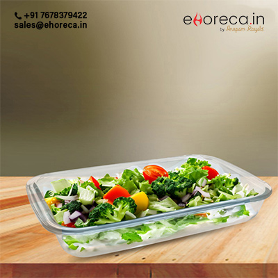 BOROSIL RECTANGULAR DISH