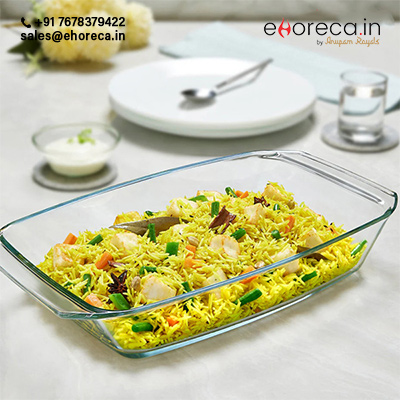 BOROSIL RECTANGULAR DISH