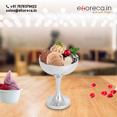 STAINLESS STEEL ICE CREAM CUP
