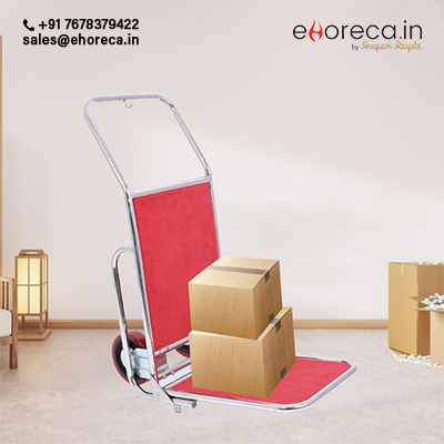 FOLDABLE SS LUGGAGE TROLLEY