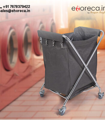 FOLDABLE LINEN TROLLEY