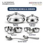 85 Pcs SS Dinner Set with Cutlery – Complete Dining Collection | Perfect for Home & Gifting - Image 6